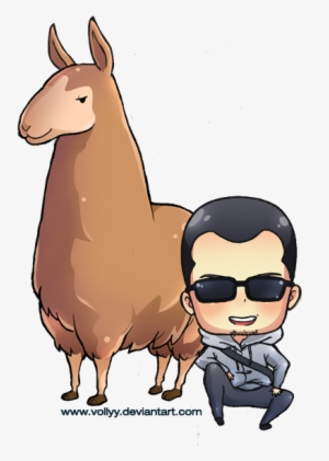 Chibi Llama Art For Me By Vollyy - Llama Chibi Png #1741560