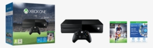 Xbox One 1tb Fifa Bundle Back Png - Xbox One Con Gears Of War Ultimate Edition #1742286