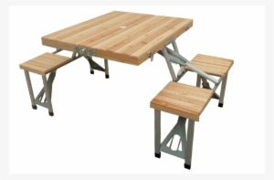 Oniva Aluminum Portable Picnic Table And Seats #1742345