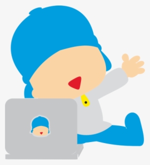 Pocoyo Logo Clip Art - Pocoyo Vector Logo #1742545