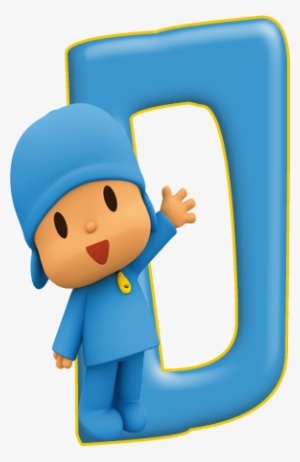 Alfabeto Decorativo Pocoyo Png - Desenho Animado Pocoyo Png #1742692