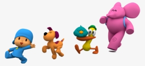 Imágenes De Pocoyo Con Fondo Transparente, Descarga - Gif Run Pocoyo #1742711