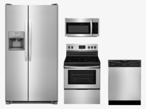 Frigidaire® 4 Piece Kitchen Package Stainless Steel - Kitchen Appliance Packages #1742863