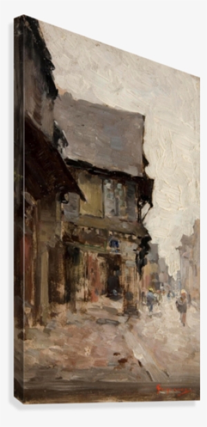 Case La Vitre Canvas Print - "case La Vitre" By Nicolae Grigorescu: Journal (blank #1743009