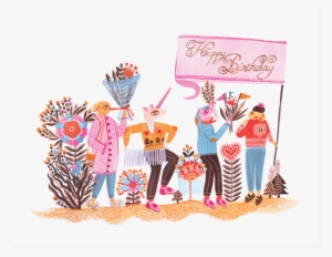 Satin Birthday Banner #1743072