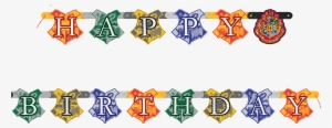 Harry Potter Birthday Banner - Harry Potter Happy Birthday Jointed Banner 182cm #1743109