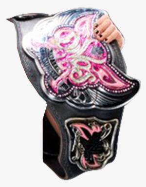 Aj Lee Title Shoulder - Divas Championship Png #1743156