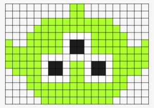 Disney Alien Tsum - Tsum Tsum Perler Bead Pattern #1743435