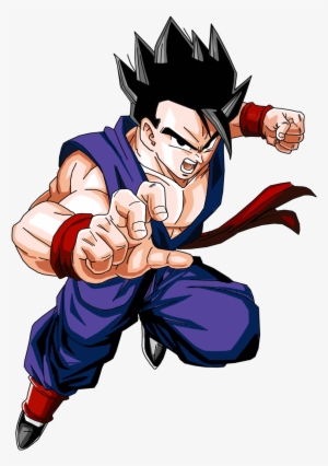 Adult Gohan By Brusselthesaiyan Da5haxv - Adult Gohan Purple Gi #1743705
