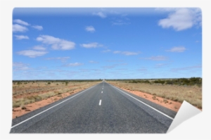 A Straight Road In The Austrialian Outback Wall Mural - Road #1743909 A Straight Road In The Austrialian Outback Wall Mural - Road #1743909
