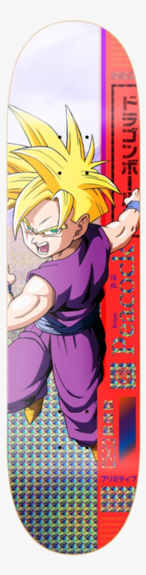 Brian Peacock Gohan Deck - Primitive Dragon Ball Z Skateboard #1743991
