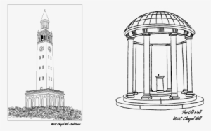 Unc Chapel Hill - Drawing #1744528