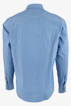 James Campbell Fitz Water Blue Dobby Snap Shirt - Active Shirt #1744607