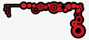 Black Red Border Transparent #1744930