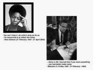 Nina Simone And Malcolm X #1745491 Nina Simone And Malcolm X #1745491