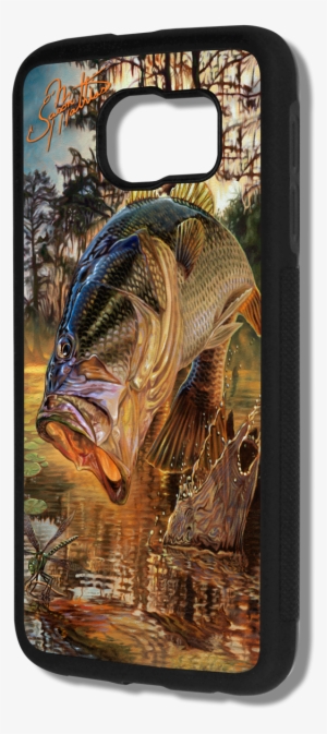 Largemouth Bass Samsung Galaxy S7 Jason Mathias Art - Mobile Phone #1745724 Largemouth Bass Samsung Galaxy S7 Jason Mathias Art - Mobile Phone #1745724