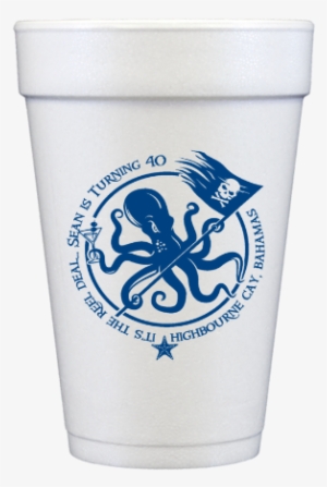 Custom Art On Styrofoam Cups - Pint Glass #1745838