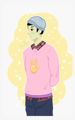 Pastel Beanie Spock 💕 🖖 - Cartoon #1746411