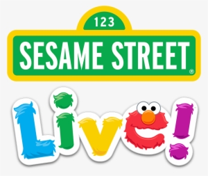 View Larger Image Sesame Street Live Logo - Sesame Street Live Let's Party #1746448