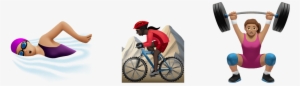 Currently, The New, Updated Emoji Are Only Available - Emoji Sport Ios Png #1746960