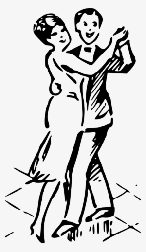 A Dancer - Dance Couples Clipart Png #1747015