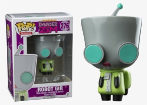 Invader Zim Funko Pop Robot Gir - Invader Zim Pop Vinyls #1747883