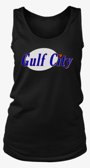 Gulf City Seinfeld Logo Tank For Broads - Shirt #1747972