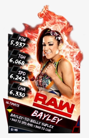 Bayley S3 11 Hardened Christmas Supercard Bayley S3 - Wwe Supercard Ultimate Bayley #1748305