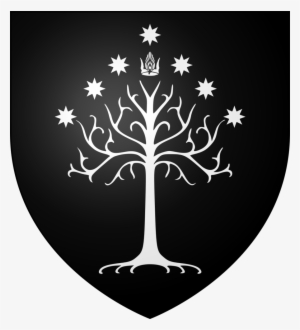 Download White Tree Of Gondor Clipart The Lord Of The - Arvore Branca De Gondor #1748465