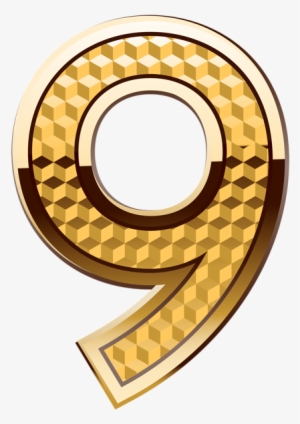 Number Eight Gold Shining Png Clip Art Image - Gold Numbers Png - Free ...