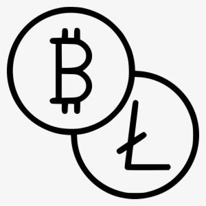 Bitcoin Litecoin Online Trade Electronic Digital Currency - Comercio Dibujos Para Colorear #1749309