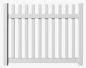 Vinyl Picket Fence - Picket Fence #1750032