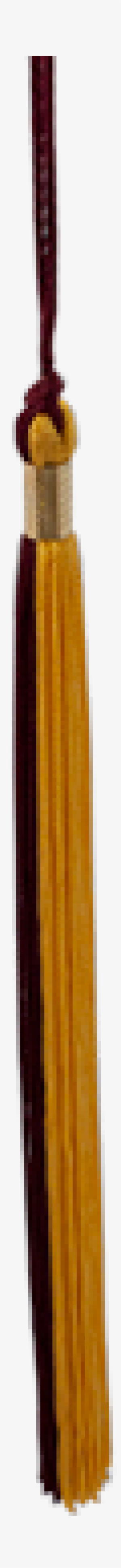 Maroon And Gold Graduation Tassel Picture - Graduation Tassel Transparent #1750303