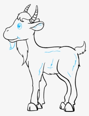 How To Draw Goat - Drawing #1750725