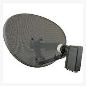 Sky Zone2 60cm Dish With Quad Lnb - Sky Satellite Dish Png #1750884