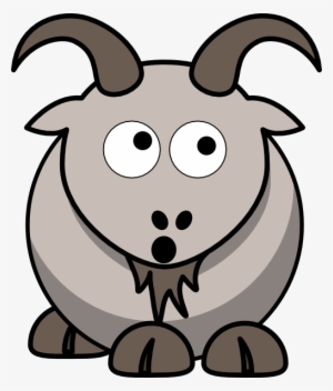 Goats Head Clipart Animated - Cartoon Goat Transparent - Free ...