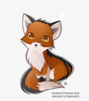 Chibi Red Fox Commission - Fox #1751489