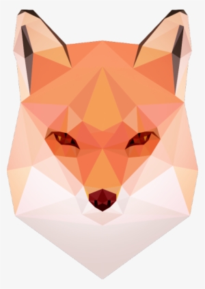 Low Poly Fox Png #1752374