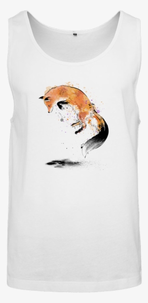 Monekers Red Fox Jumping Into Snow T-shirt Tanktop #1752420