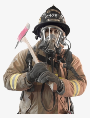 Free Png Firefighter Png Images Transparent - Firefighter Helmet And Mask #1752787