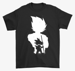 Son Goku Black And White Dragon Ball Shirts T Shirt - Black Anime Wallpaper Iphone #1753360