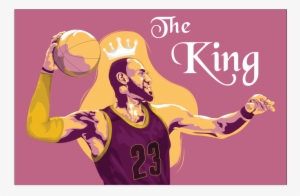 Lebron James 'the King' Poster #1753363