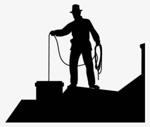 Chimney Sweep Silhouette - Chimney Sweep Png #1753897