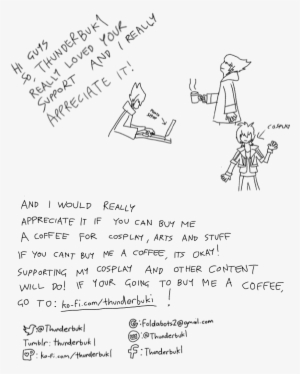 Ko-fi Support And Donation Transparent - Document #1754469