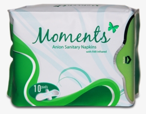 Moments Anion Sanitary Napkin Online Store For Team - Sante Barley Moments Napkin #1754612