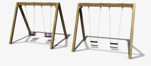 Vector Royalty Free Playground Equipment Swings Panda - Playground Png #1754752