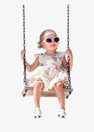 Child Swing - Children Swinging Png #1754834