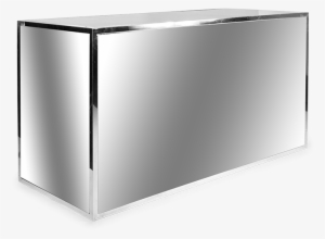 Avenue Silver 6' Bar Mirror Acrylic Side - Rectangle #1754924