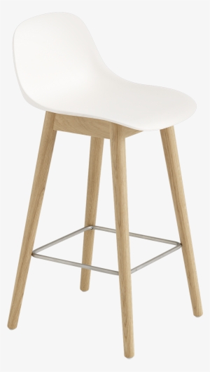 Muuto Fiber Bar Stool Wood #1755072