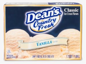 Dean's Country Fresh Classic Vanilla Ice Cream - Deans Mint Chocolate Chip Ice Cream #1755419